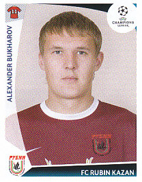 Aleksandr Bukharov Rubin Kazan samolepka UEFA Champions League 2009/10 #411